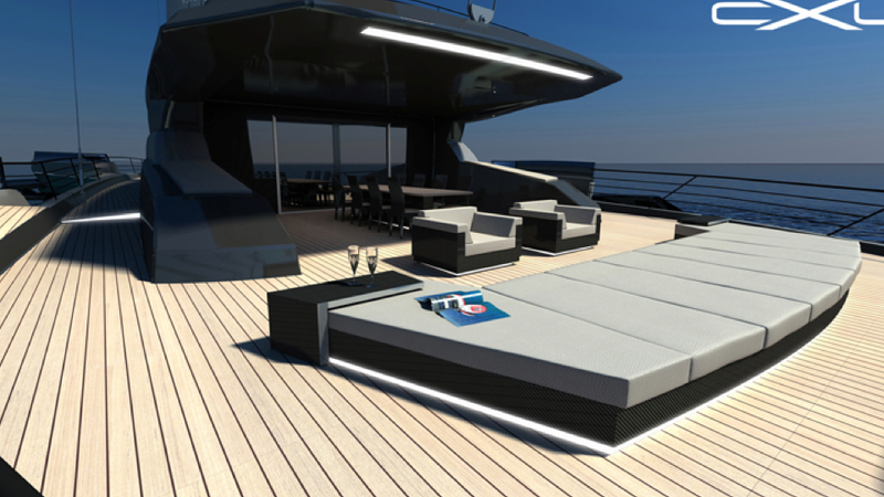 Illustration for article titled The World's Largest Sailing Trimaran Has A Garage For Your McLaren